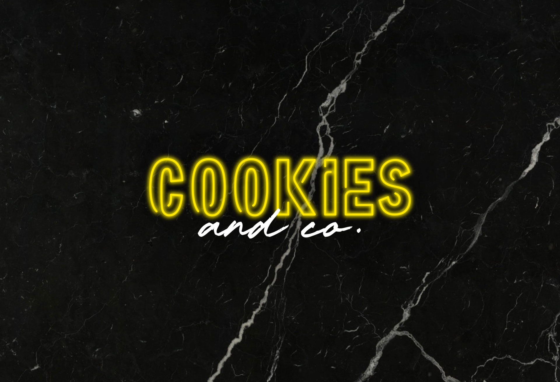 Identidad de marca Cookies and Co Siente Cinco